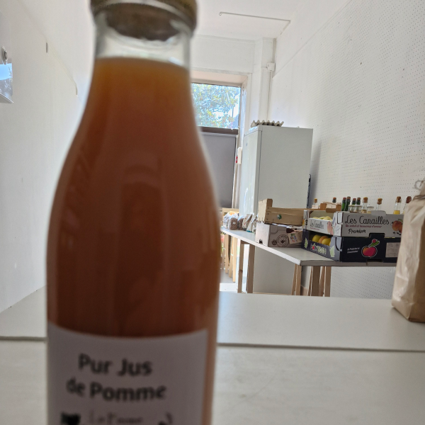 Jus de pomme bio
