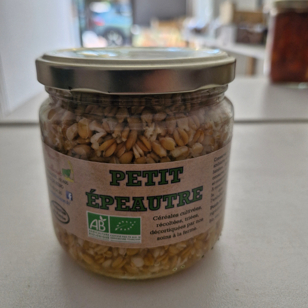 Petit épeautre bio cuisiné